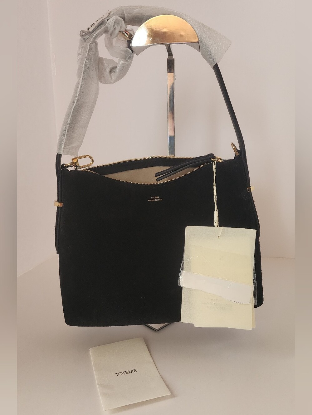Totême Zip Fastened Bevel Wristlet NWT